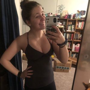 Lulu Lemon Cross Front Tank